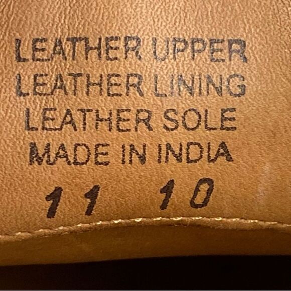 Moral Code Goodyear Welted Leather Oxford shoes mens size 11 - Picture 8 of 9